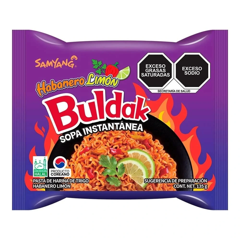 Samyang Buldak Habanero Limon - Ramyon de 140g